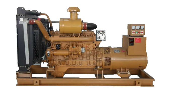 昆玉上柴250kw大型柴油二手发电机组